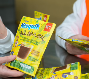 Nestlé lanza una variedad de Nesquik en bolsa de papel