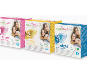 Masmi Girls, la gama de compresas para adolescentes