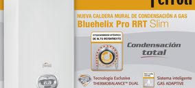 Ferroli presenta su caldera de condensación Bluehelix Pro RRT Slim