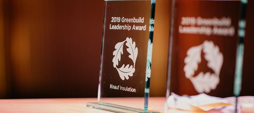 Knauf Insulation recibe el Greenbuilding Leadership Award 2019 por sus contribuciones a la construcción sostenible