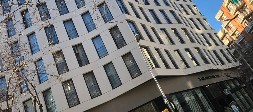 Webertherm, presente en la envolvente térmica del Hotel Barcelona 1882