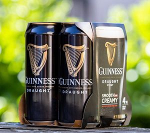 Guinness invierte para eliminar las anillas de plástico