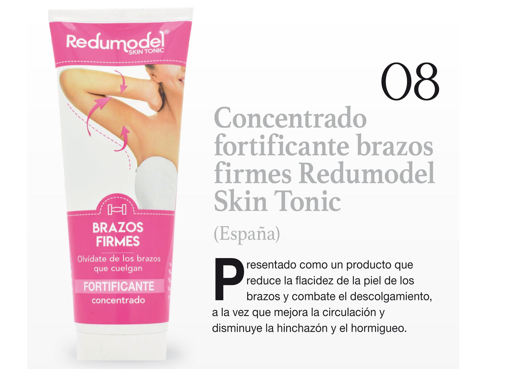 Concentrado fortificante brazos firmes Redumodel Skin Tonic (España)