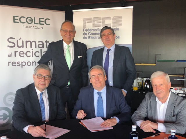 Ecolec y Fece confirman un año más su convenio de colaboración