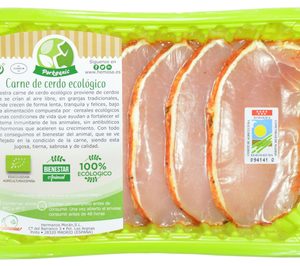 Hemosa posiciona su línea ecológica Porkganic en tres cadenas