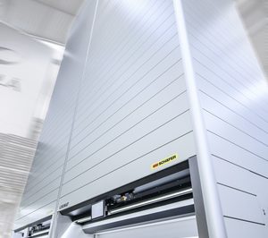 SSI Schaefer instala armarios verticales Logimat en el centro barcelonés de Hitachi