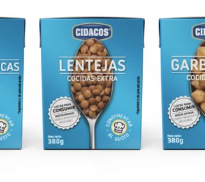 Cidacos lanza legumbres cocidas en Tetra Recart