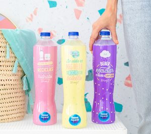 Nestlé Waters presenta su primera botella con plástico reciclado
