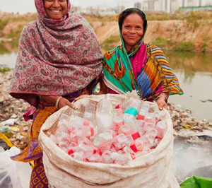The Body Shop, ante su primera línea con plástico reciclado de comercio justo