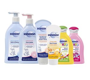 La cosmética infantil Sanosan llega al mercado español