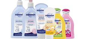 La cosmética infantil Sanosan llega al mercado español