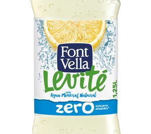 Aguas Danone lanza Font Vella Levité Limón Zero