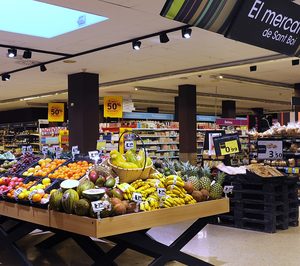 Caprabo reduce un 8% sus ventas debido al saneamiento de su red