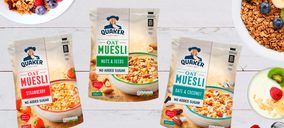 Quaker entra en el segmento de muesli tradicional con tres variedades