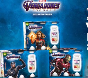 Vengadores End Game llega a Actimel