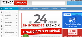 Lenovo y Cetelem se unen para ofrecer un servicio de financiación online