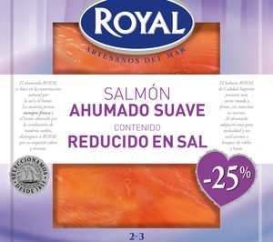 Royal, nuevo salmón ahumado con un 25% menos de sal