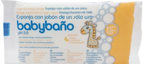 ‘Babybaño’, la esponja jabonosa para el cuidado del bebé que llega a los hogares