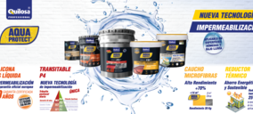 Quilosa lanza su gama de impermeabilizantes transitables