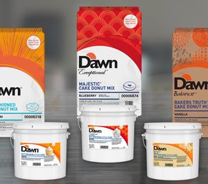 Dawn Foods renueva su imagen con el rediseño de todos sus packagings