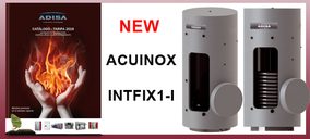 Adisa Heating presenta gama de acumuladores en acero inoxidable