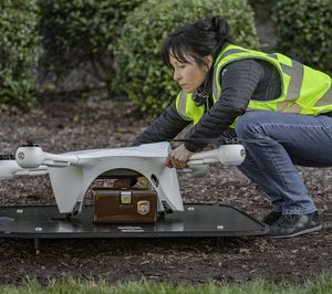 UPS crea una filial para impulsar la entrega con drones