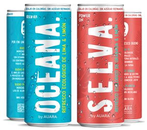 Auara Social diversifica con refrescos funcionales en lata