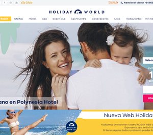 El resort Holiday World actualiza completamente su web