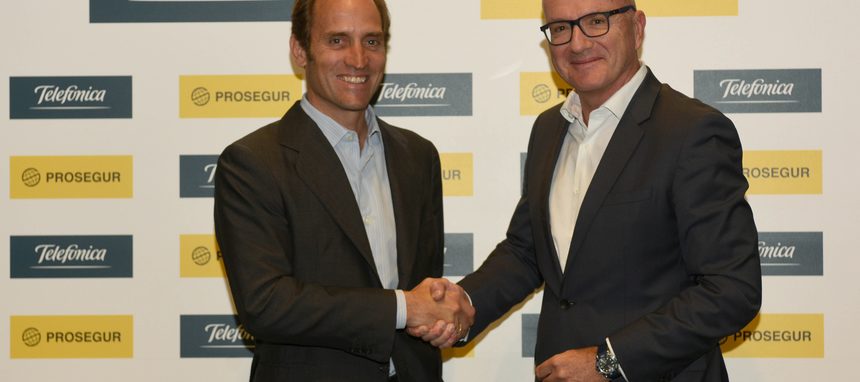 Telefónica pagará 300 M€ por el 50% del negocio de alarmas de Prosegur en España