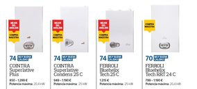 OCU elige 2 calderas de Cointra y 2 calderas de Ferroli como “Compra Maestra”