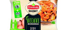Primeale impulsa su presencia en la gran distribución con patatas microondables