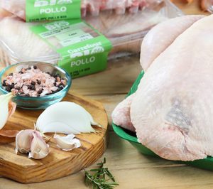 Una cooperativa gallega suministrará el pollo de la línea Bio de Carrefour
