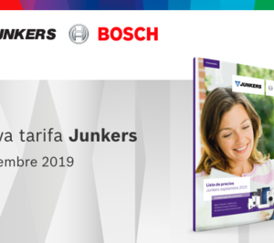 Junkers actualiza su tarifa de precios
