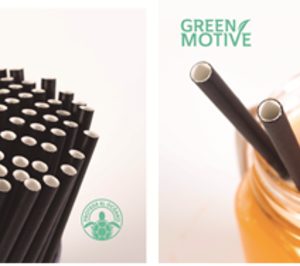 Green Motive presenta su pajita de papel