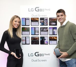 LG Electronics presenta su smartphone con dos pantallas LG G8XThinQ