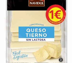 La gama de quesos Navidul suma una variedad sin lactosa