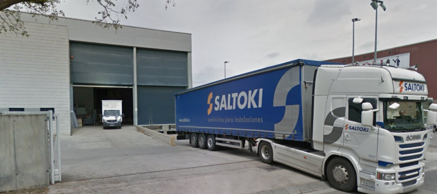 Saltoki avanza en su nuevo centro logístico