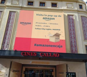 Amazon abre su tienda efímera para la campaña de Black Friday y Ciber Monday