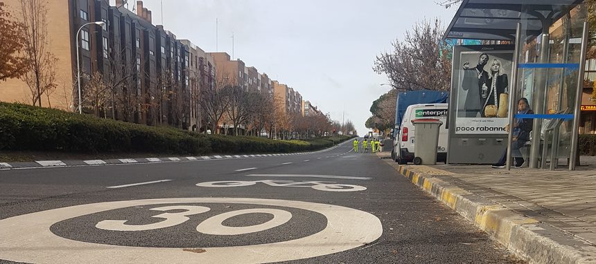 Las pinturas fotocatalíticas de Proquicesa reducen la contaminación del aire en Madrid