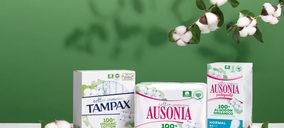Así es la gama de Ausonia y Tampax con algodón orgánico