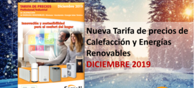 Ferroli lanza su nueva tarifa de precios de Calefacción y Energías Renovables