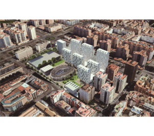 Edificios Mestalla proyecta una gran superficie comercial en el estadio del Valencia