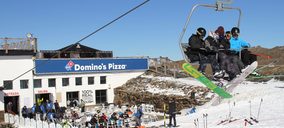 Dominos Pizza se estrena en estaciones de esquí