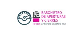Las aperturas de habitaciones hoteleras caen un 45% interanual en el último cuatrimestre de 2019