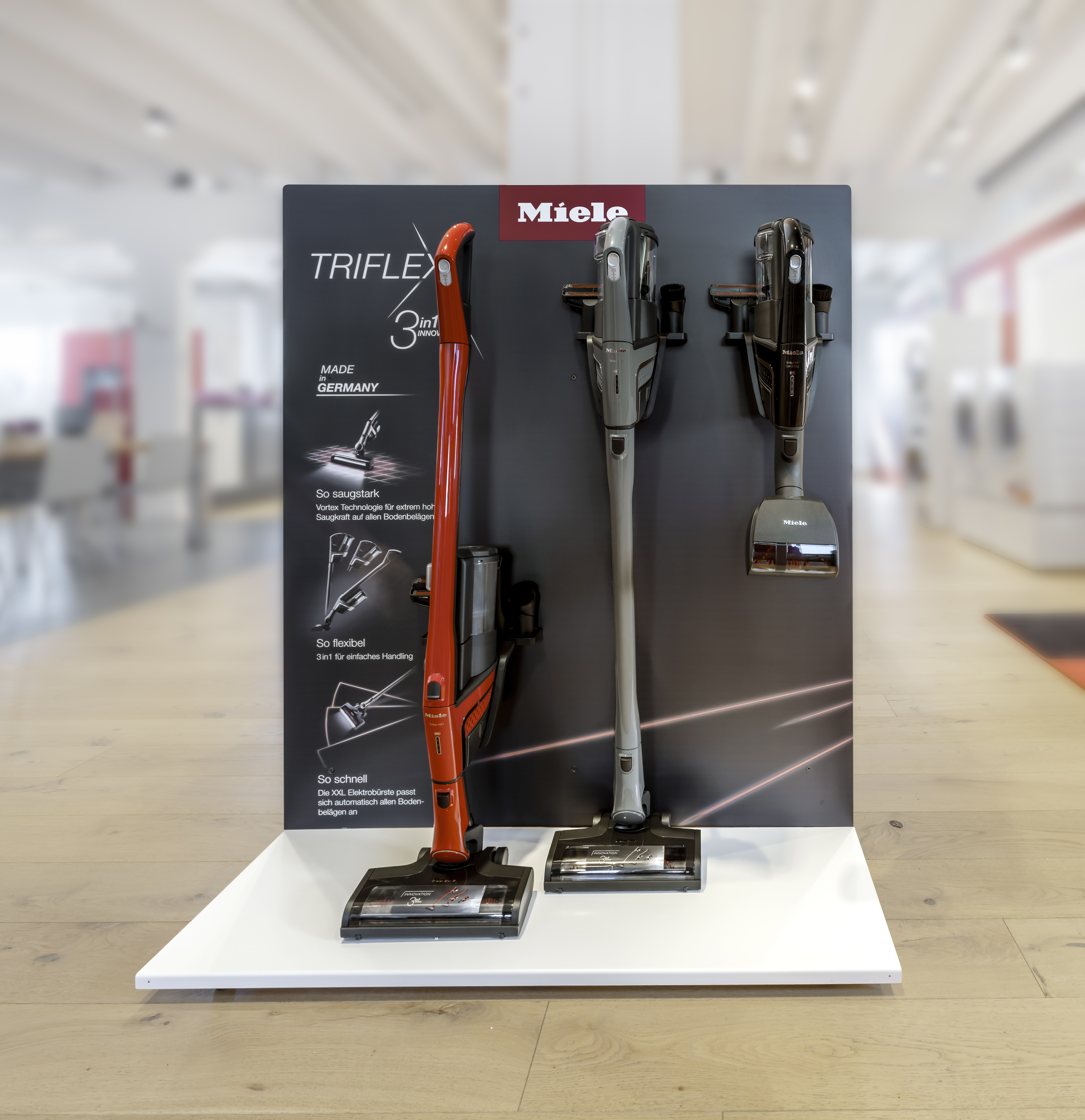 Miele lanza en España su aspirador de mano recargable Triflex HX1