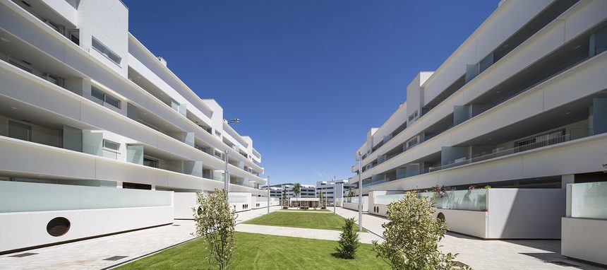 Construcciones Tellechea levanta dos residenciales en Pamplona