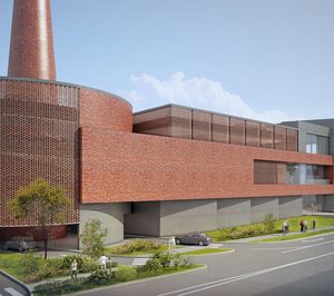 Flexbrick instala su tejido cerámico en un centro comercial en Rumanía