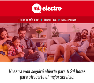 Eldisser mantiene la actividad online de Mielectro y ¿las tiendas físicas?