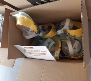 Kiloutou dona equipos de protección individual a hospitales