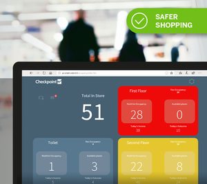 Checkpoint lanza SmartOccupancy para controlar la ocupación en tienda